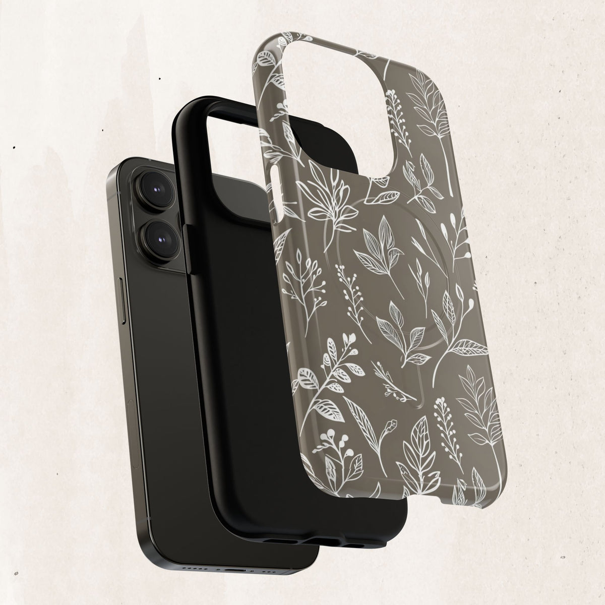 Botanical Leaf Tough Magnetic Phone Case