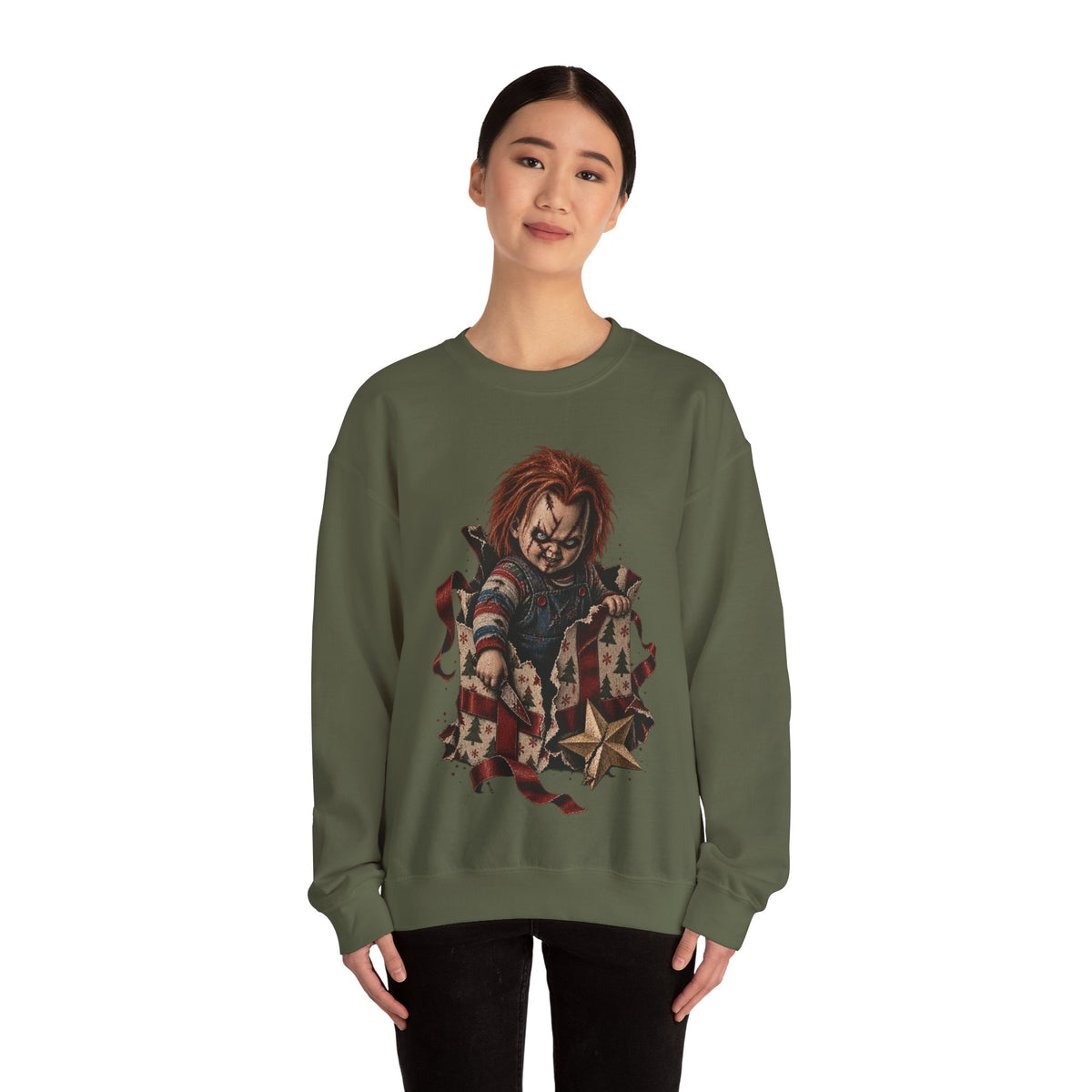 Chucky Christmas Crewneck Sweatshirt