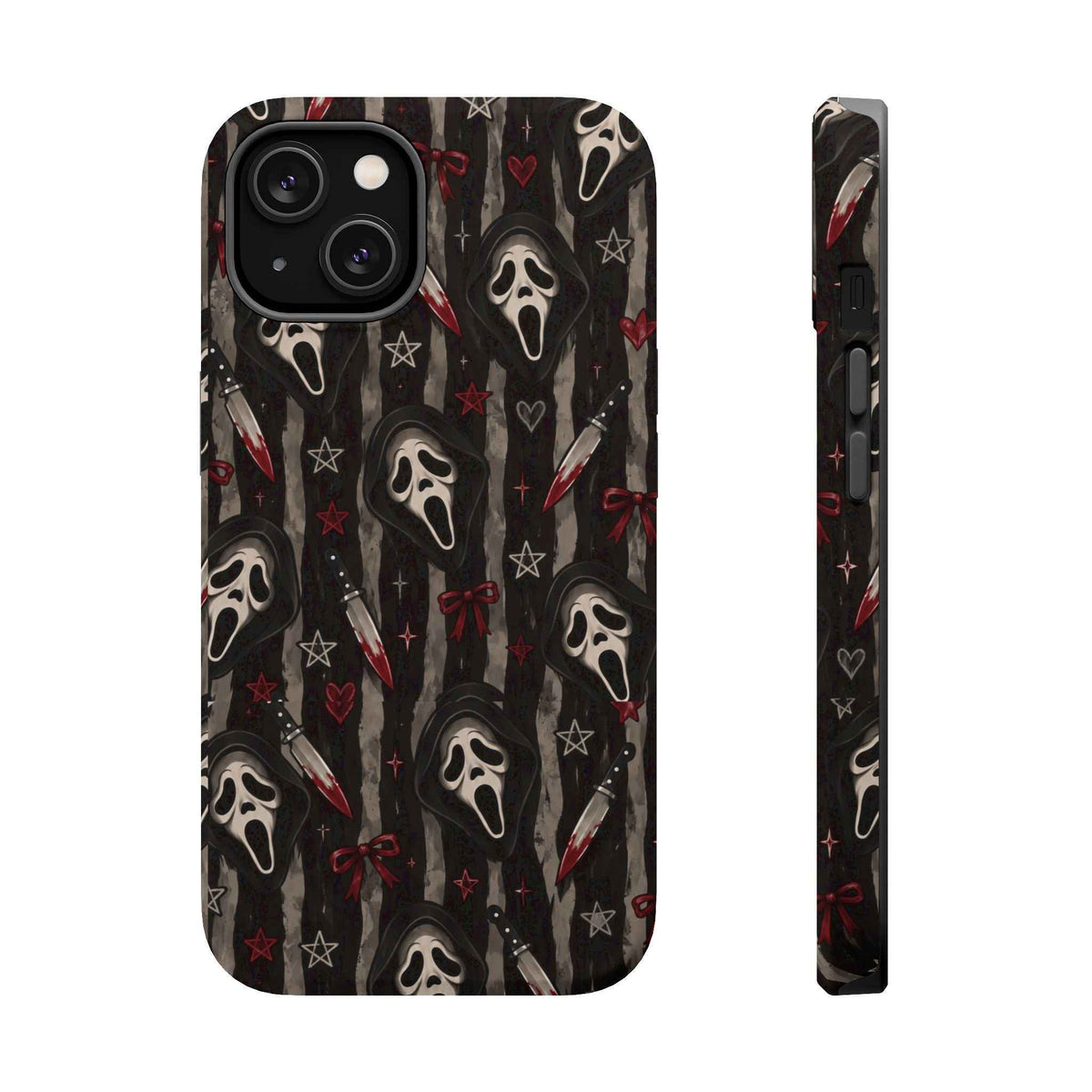 Ghostface Pattern iPhone Case, alternate view