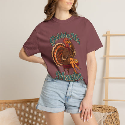Thanksgiving "Gobble Me Maybe" Turkey Tee