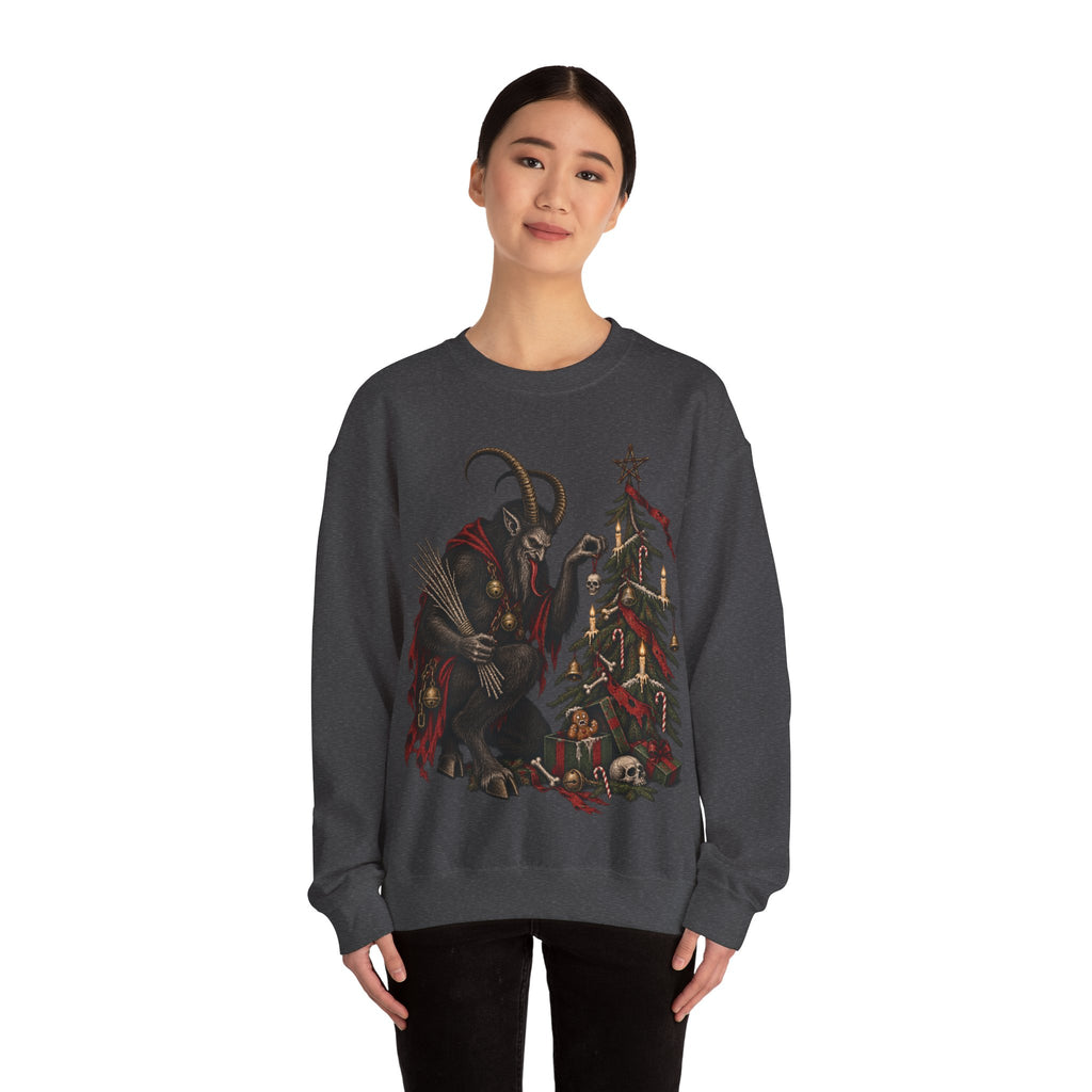 Krampus Christmas Crewneck Sweatshirt
