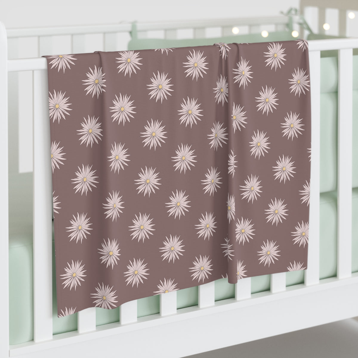 Daisy Blossom Baby Swaddle Blanket