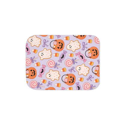 Halloween Candy Sherpa Blanket