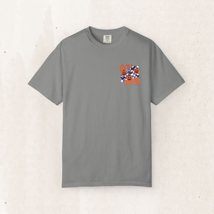 Embroidered Retro "October" Halloween Tee