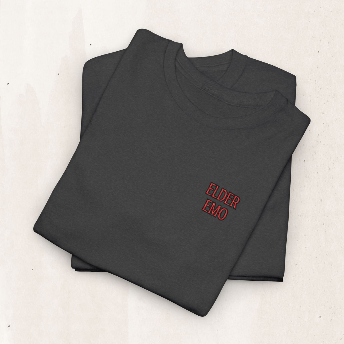 Elder Emo Embroidered Tee