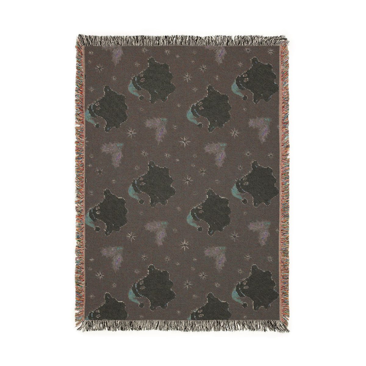 Christmas Ghost Woven Blanket, alternate view