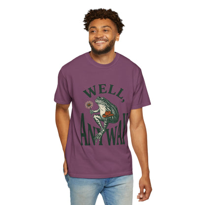Frog Graphic "Well, Anyway" Tee