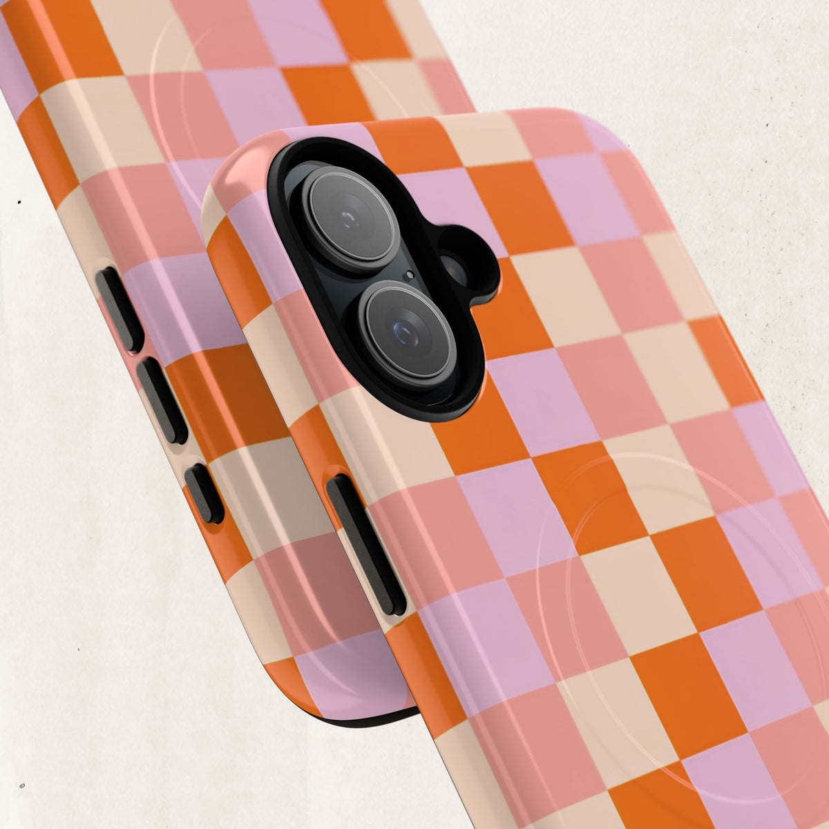 Checkerboard Magnetic Phone Case
