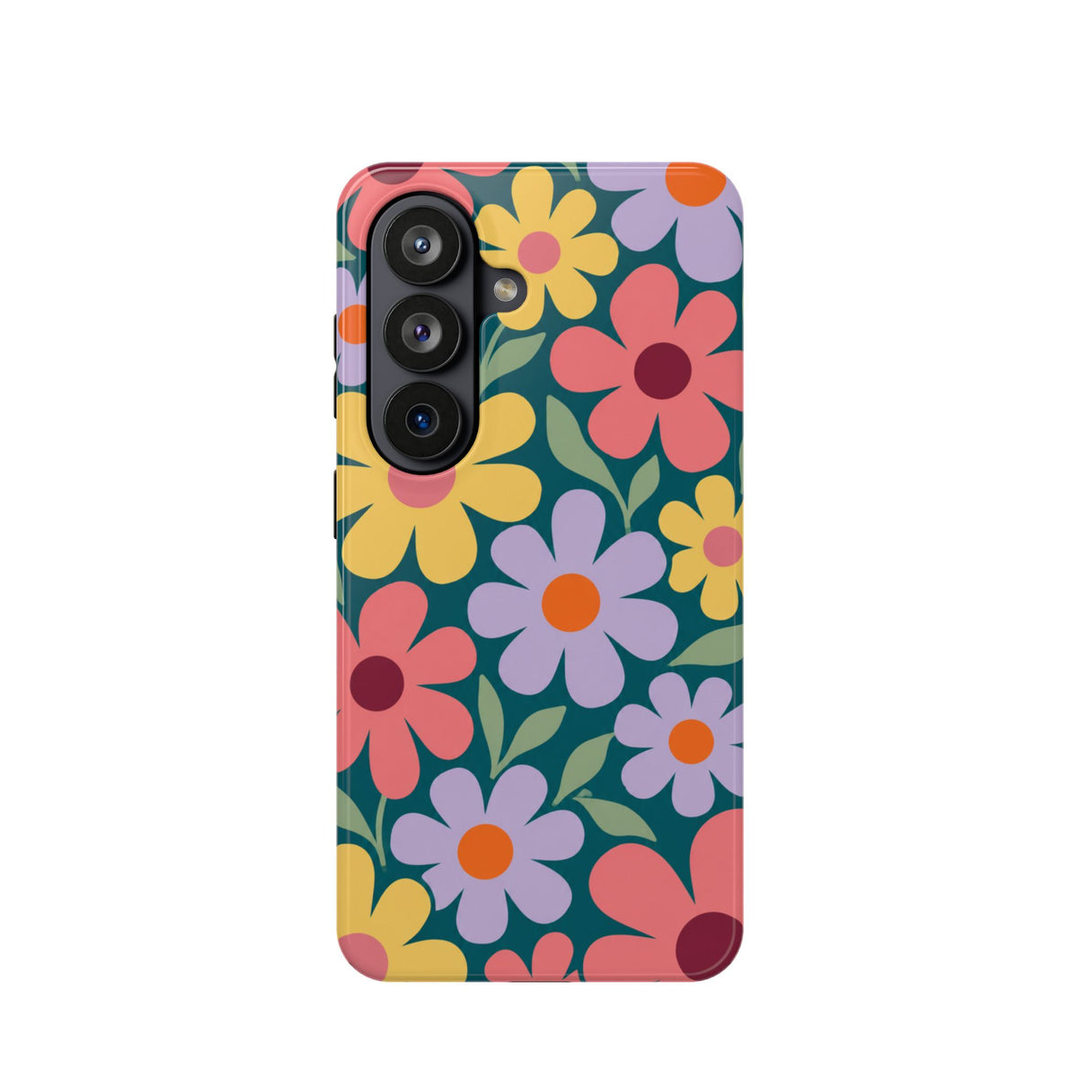 Retro Floral Phone Case, alternate view