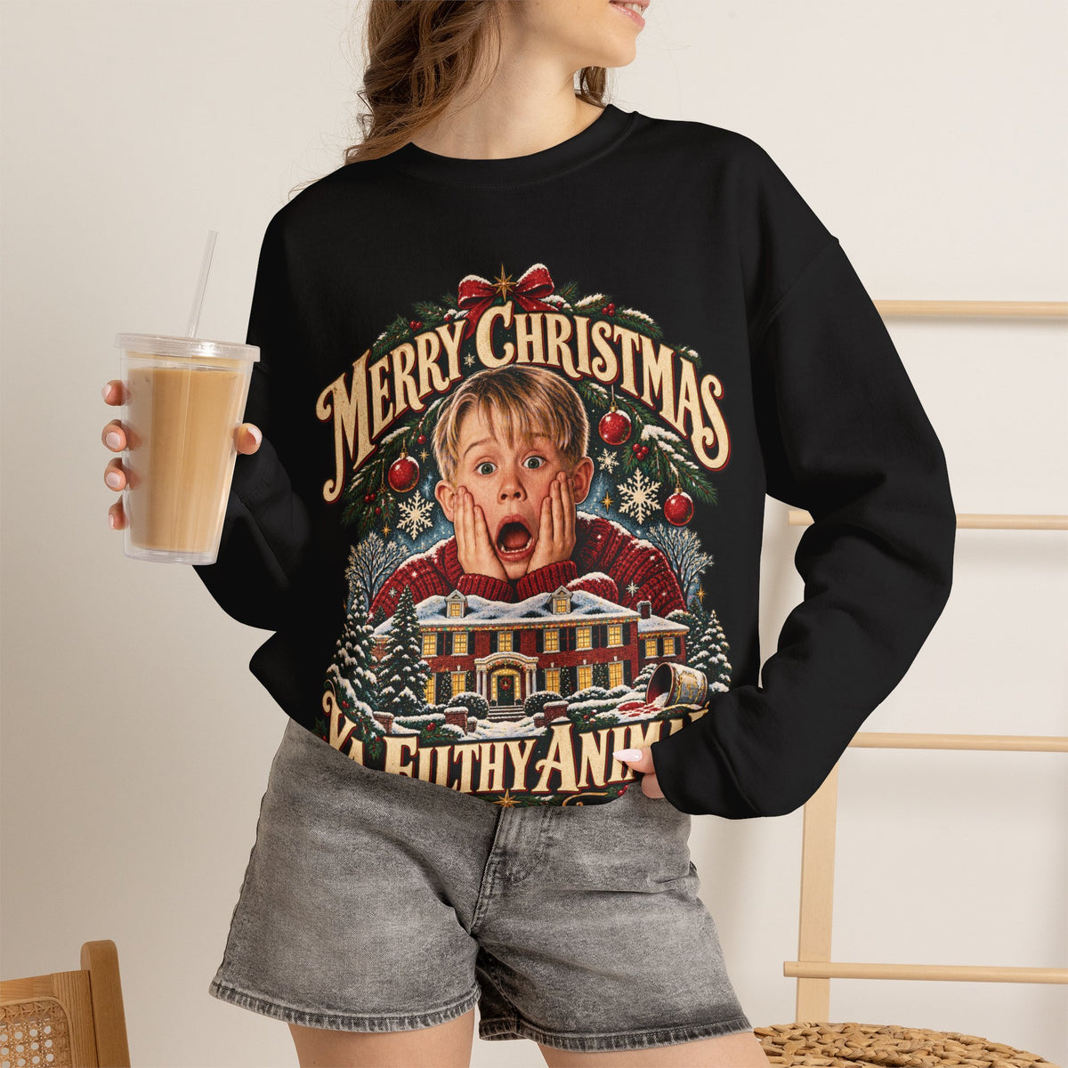 Home Alone Retro Crewneck Sweatshirt