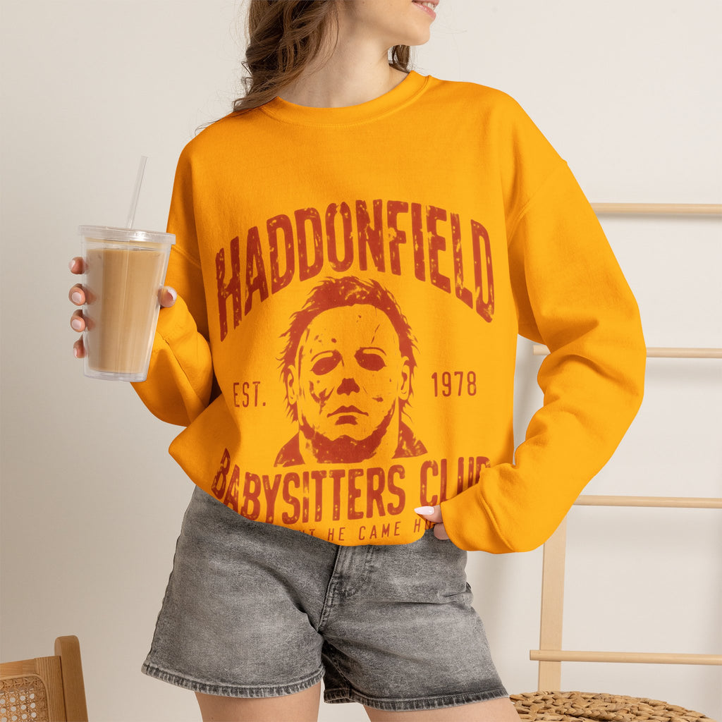 Haddonfield Babysitters Club CrewneckSweatshirt