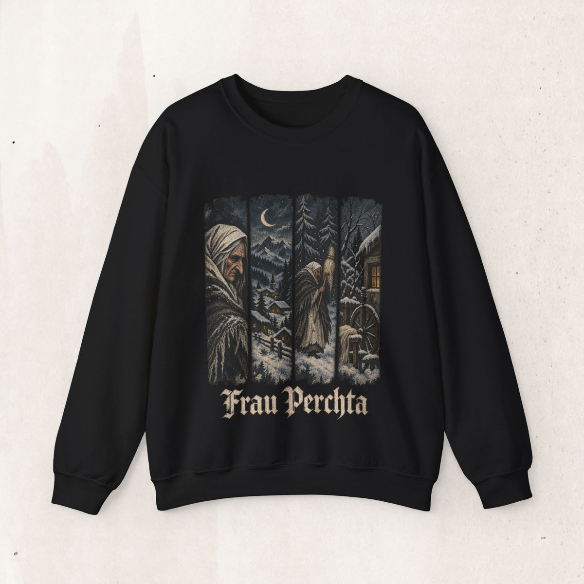 Frau Perchta Christmas sweatshirt