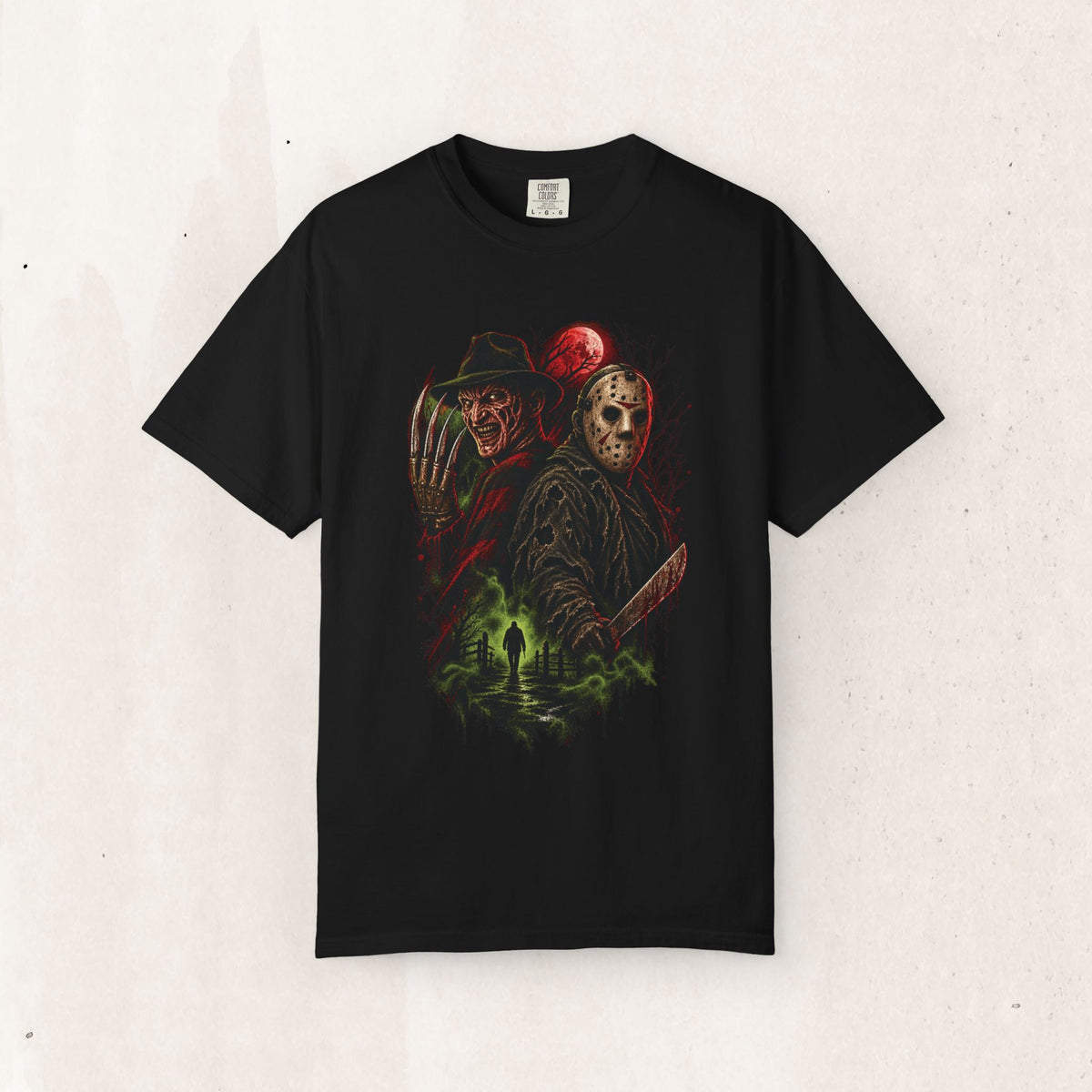 Freddy Vs. Jason Graphic Horror Tee