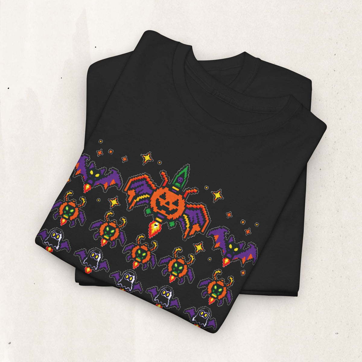 Halloween Galaga Graphic Tee