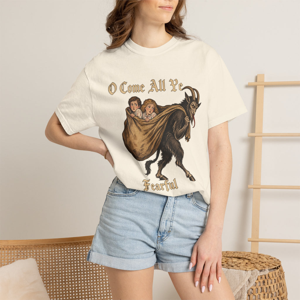 Vintage Krampus Christmas Tee Printify
