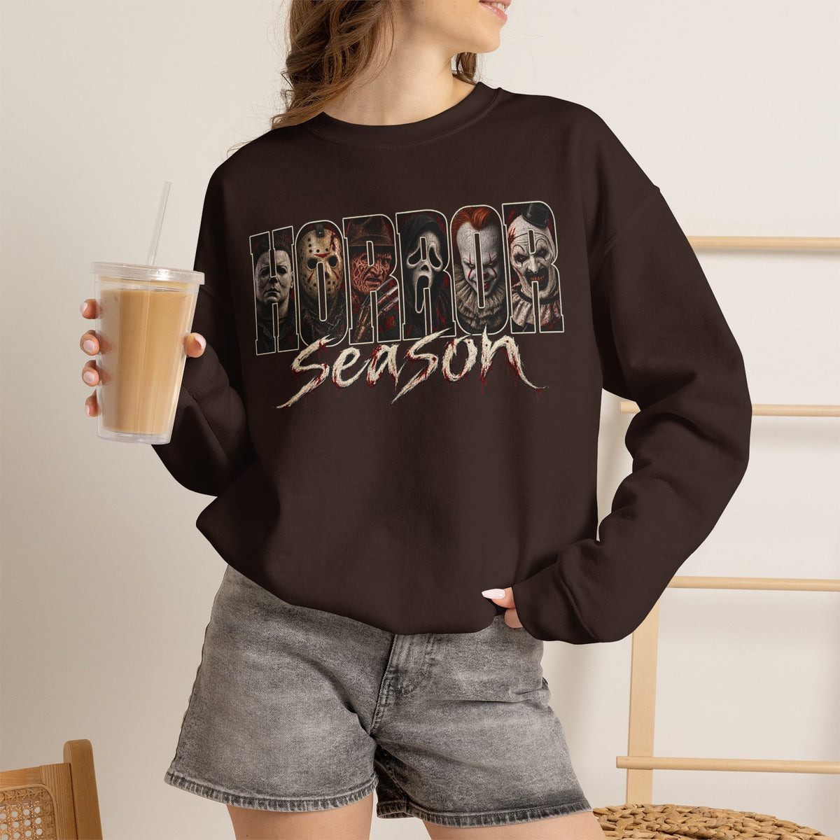 Horror Season Crewneck Sweatshirt