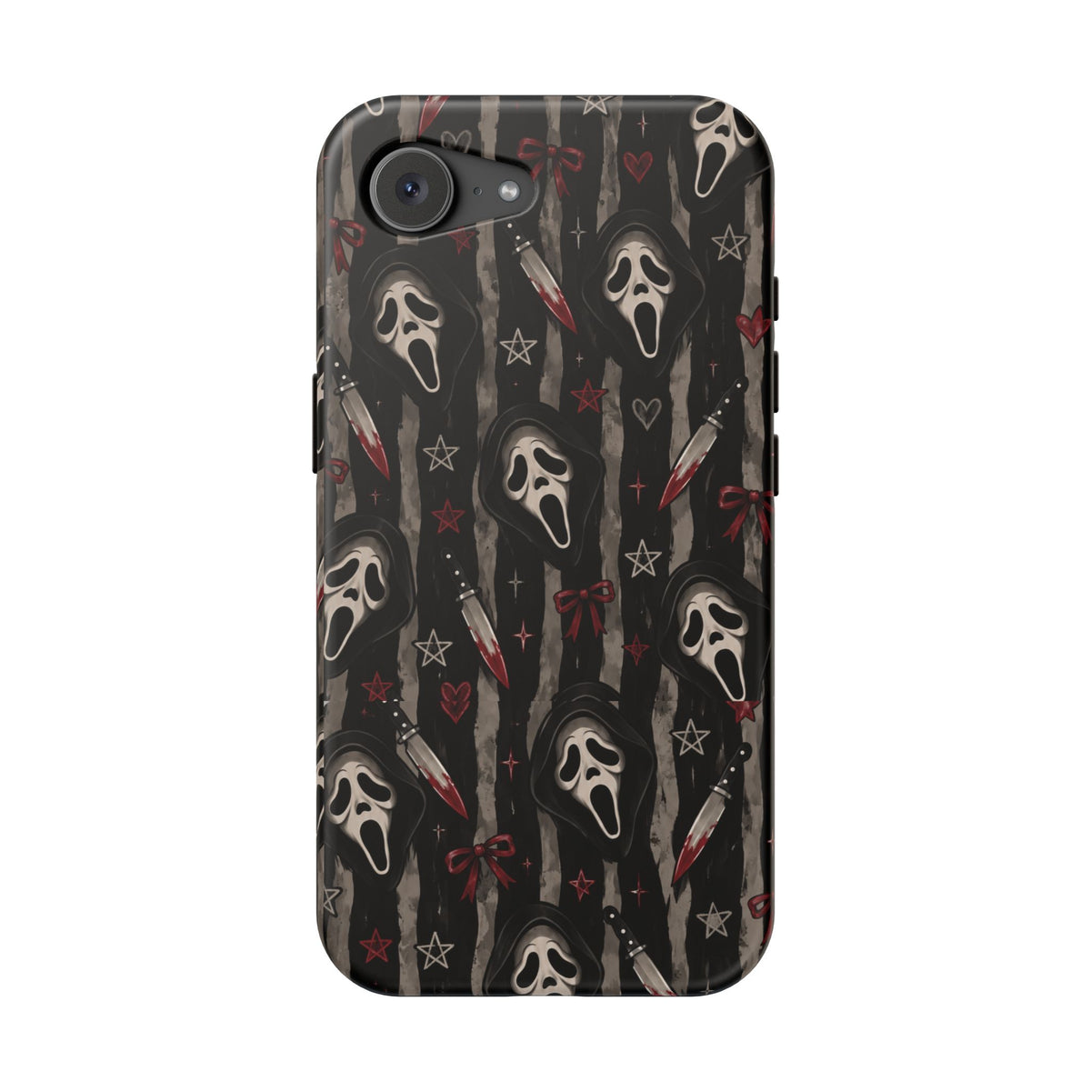 Ghostface Pattern iPhone Case, alternate view