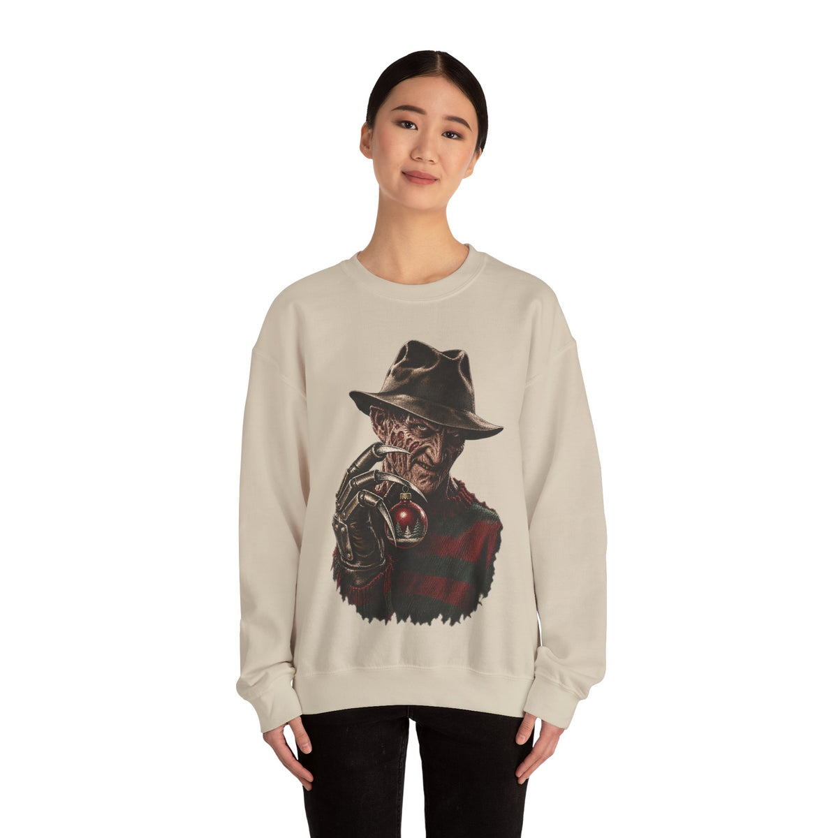 Freddy Krueger Christmas Crewneck Sweatshirt