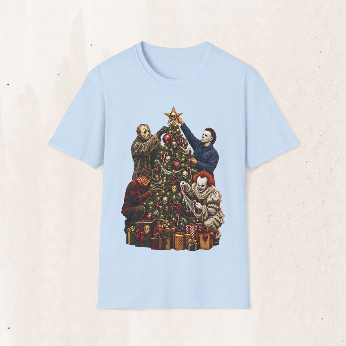 Horror Icons Christmas Tee