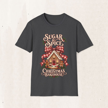 Sugar & Spice Gingerbread Christmas Tee