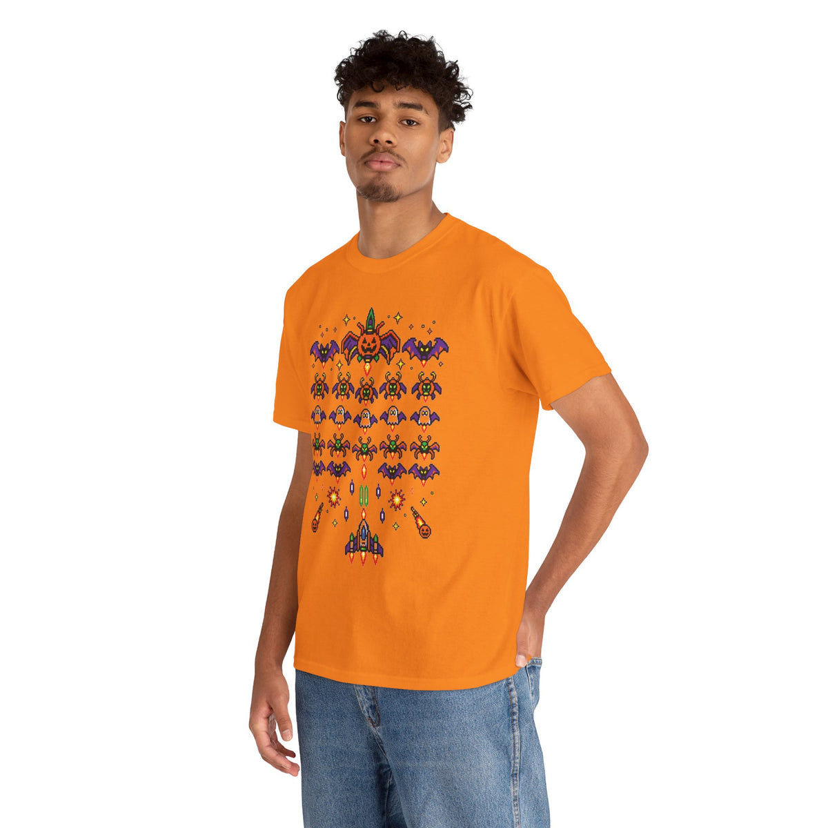Halloween Galaga Graphic Tee