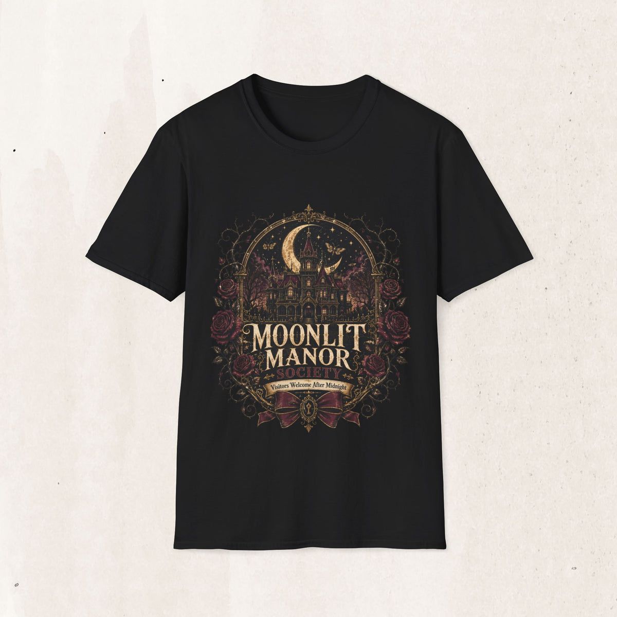 Moonlit Manor - Gothic Graphic Tee