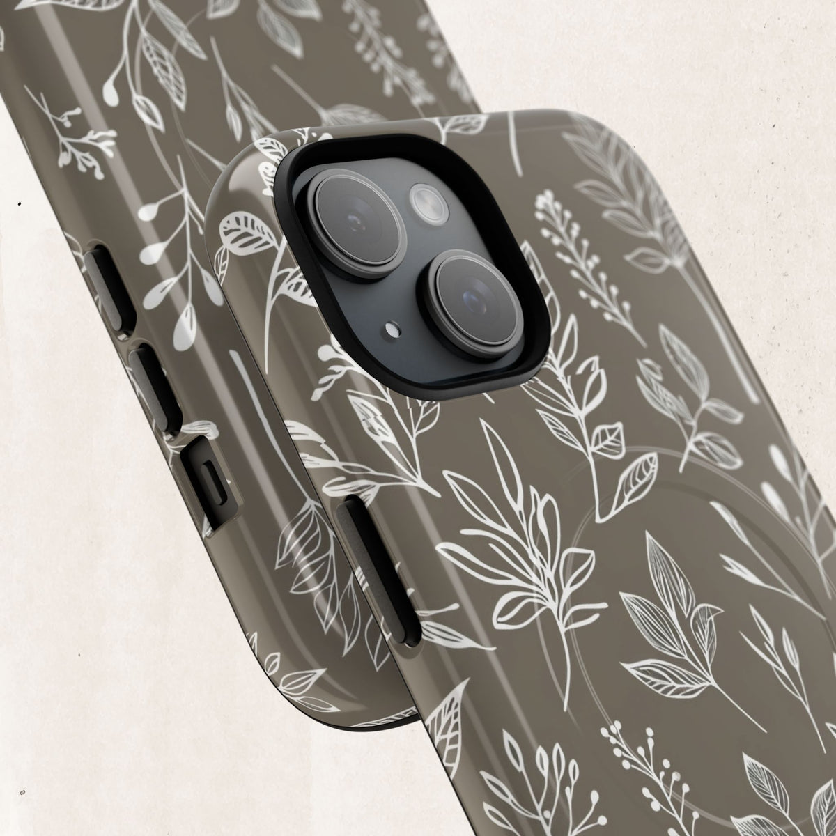 Botanical Leaf Tough Magnetic Phone Case