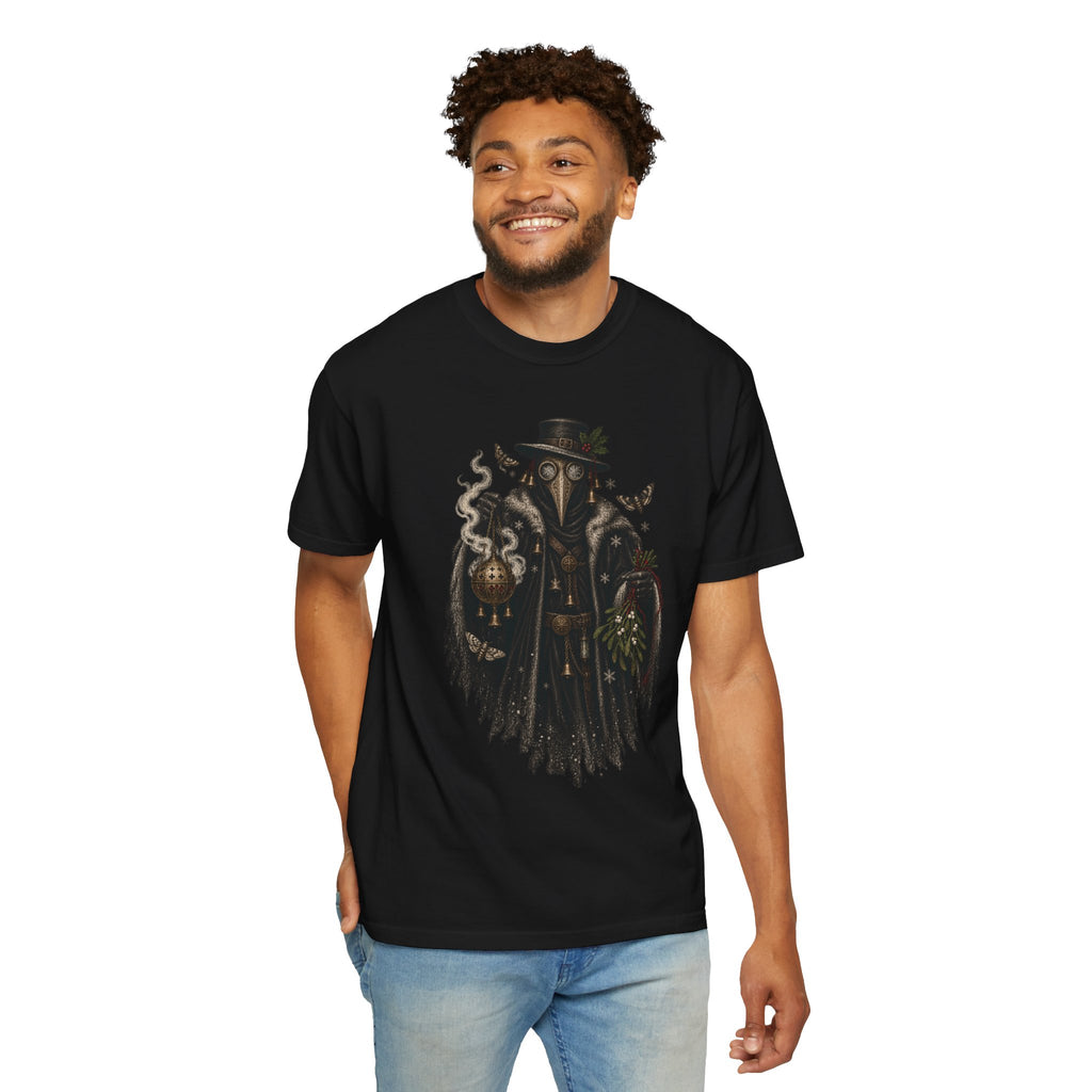 Plague Doctor Dark Christmas Tee