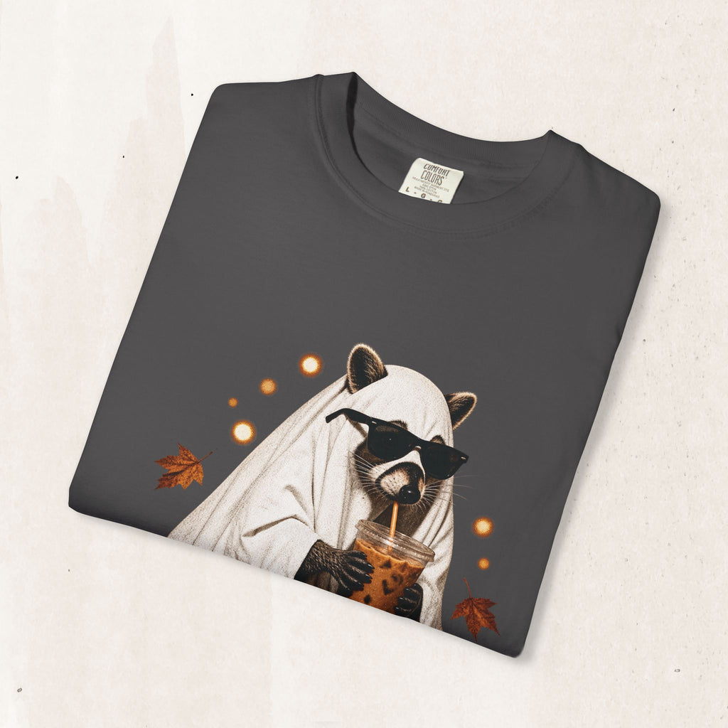 Halloween Raccoon Ghost Costume Tee