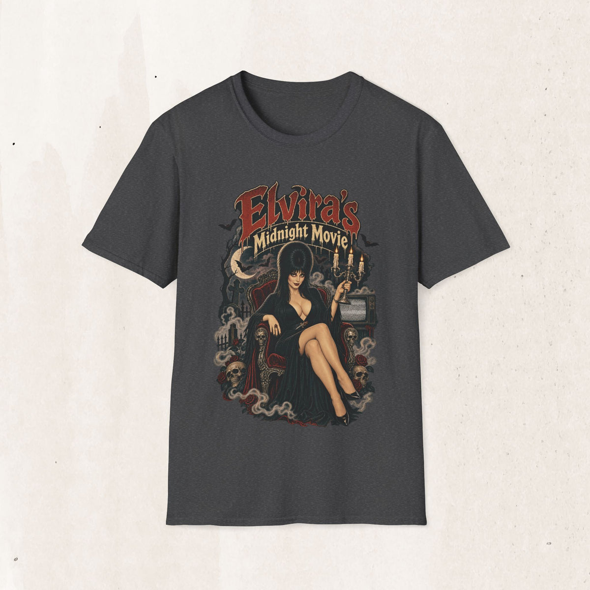 Elvira's Midnight Movie T-Shirt