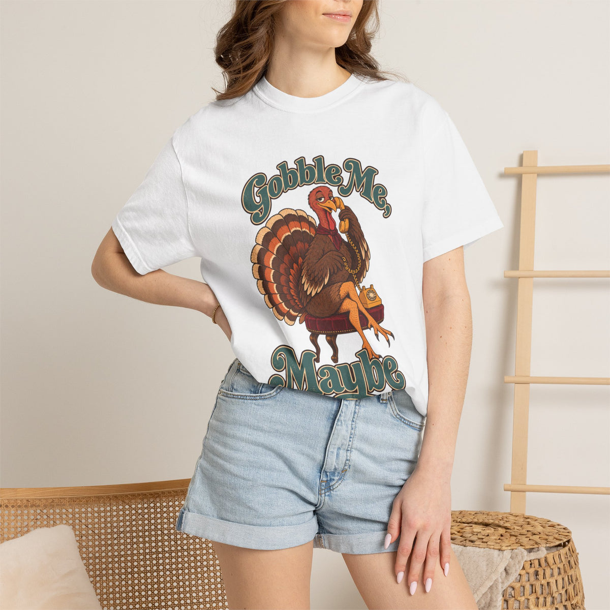 Thanksgiving "Gobble Me Maybe" Turkey Tee