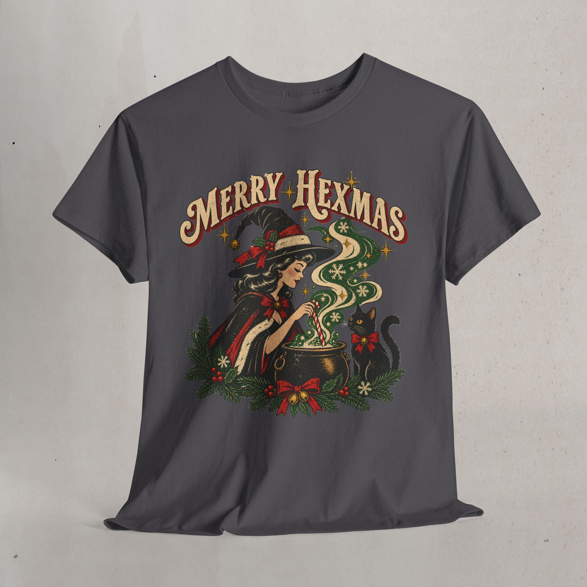 Merry Hexmas Witch Tee
