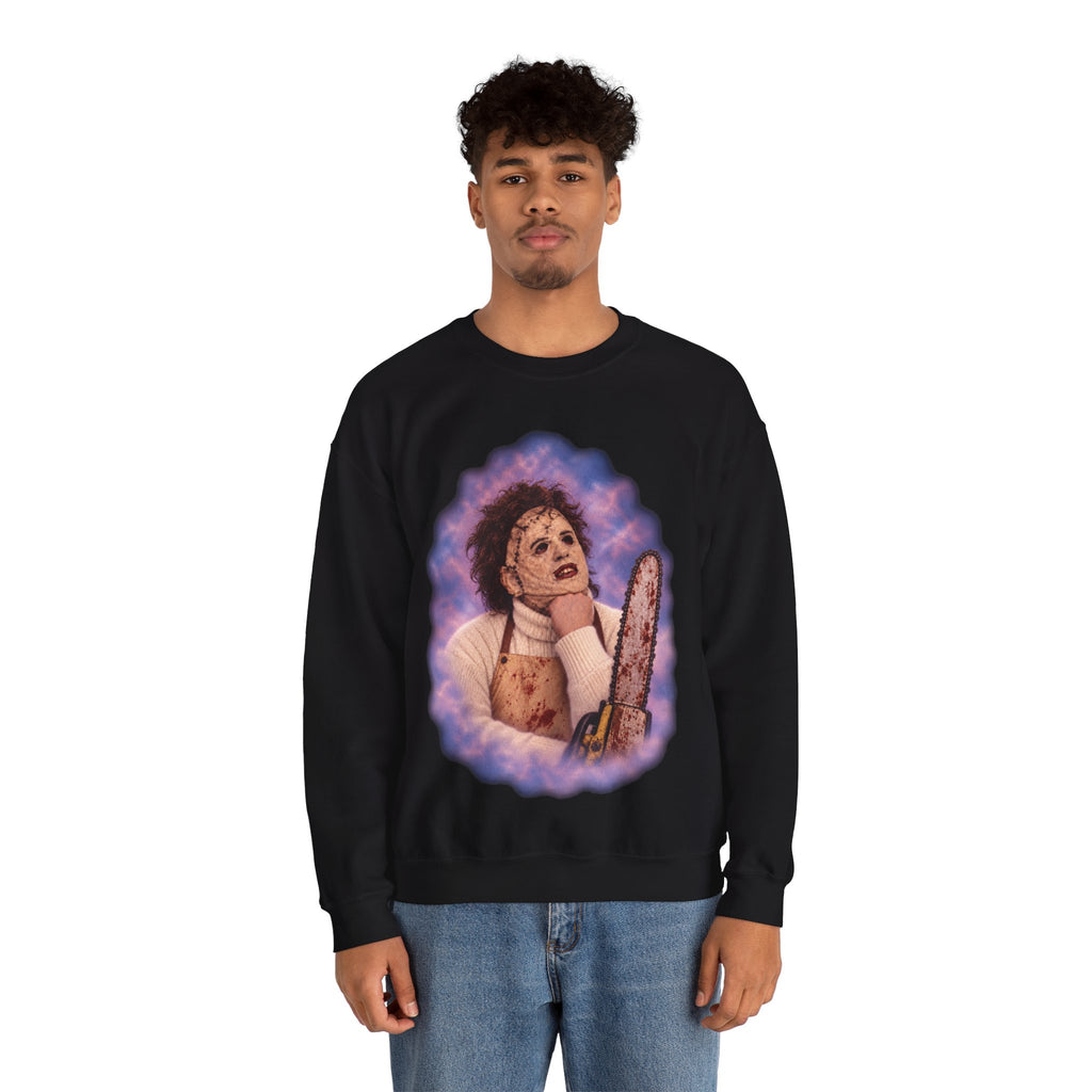 Leatherface 80's Glamour Shot Sweatshirt