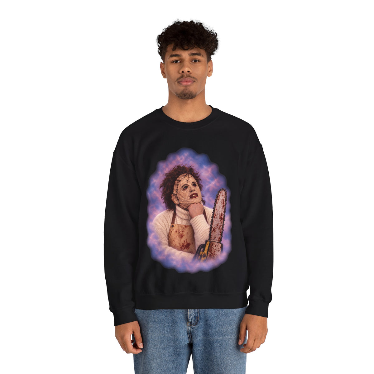 Leatherface 80's Glamour Shot Sweatshirt