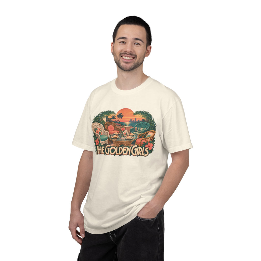 Golden Girls Retro Sunset Tee