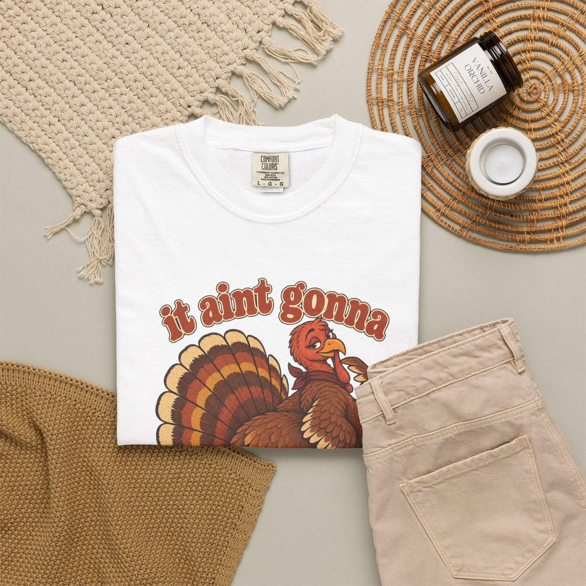 Thanksgiving Turkey "It Ain’t Gonna Stuff Itself" Tee