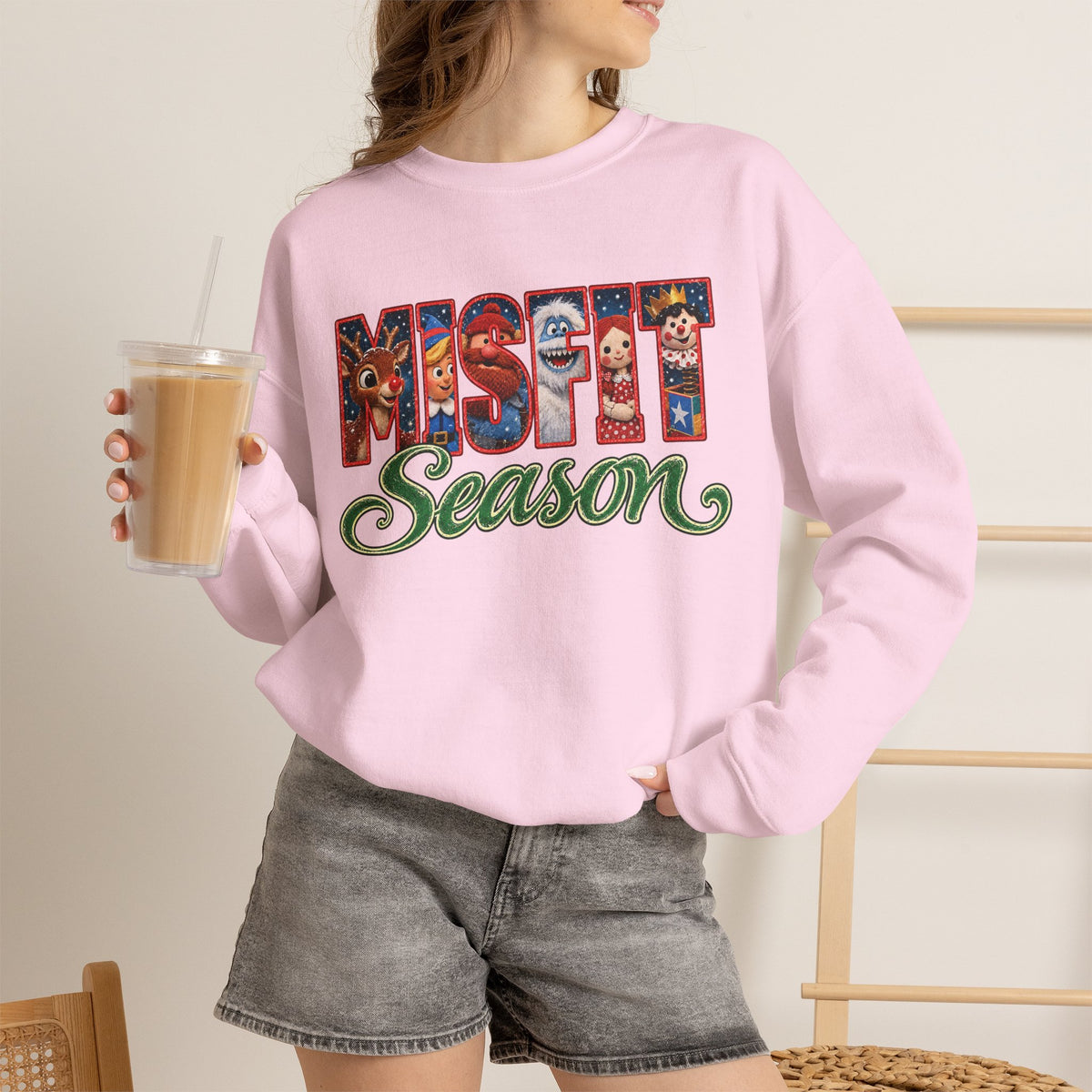 Rudolph "Misfit Season" Crewneck Sweatshirt