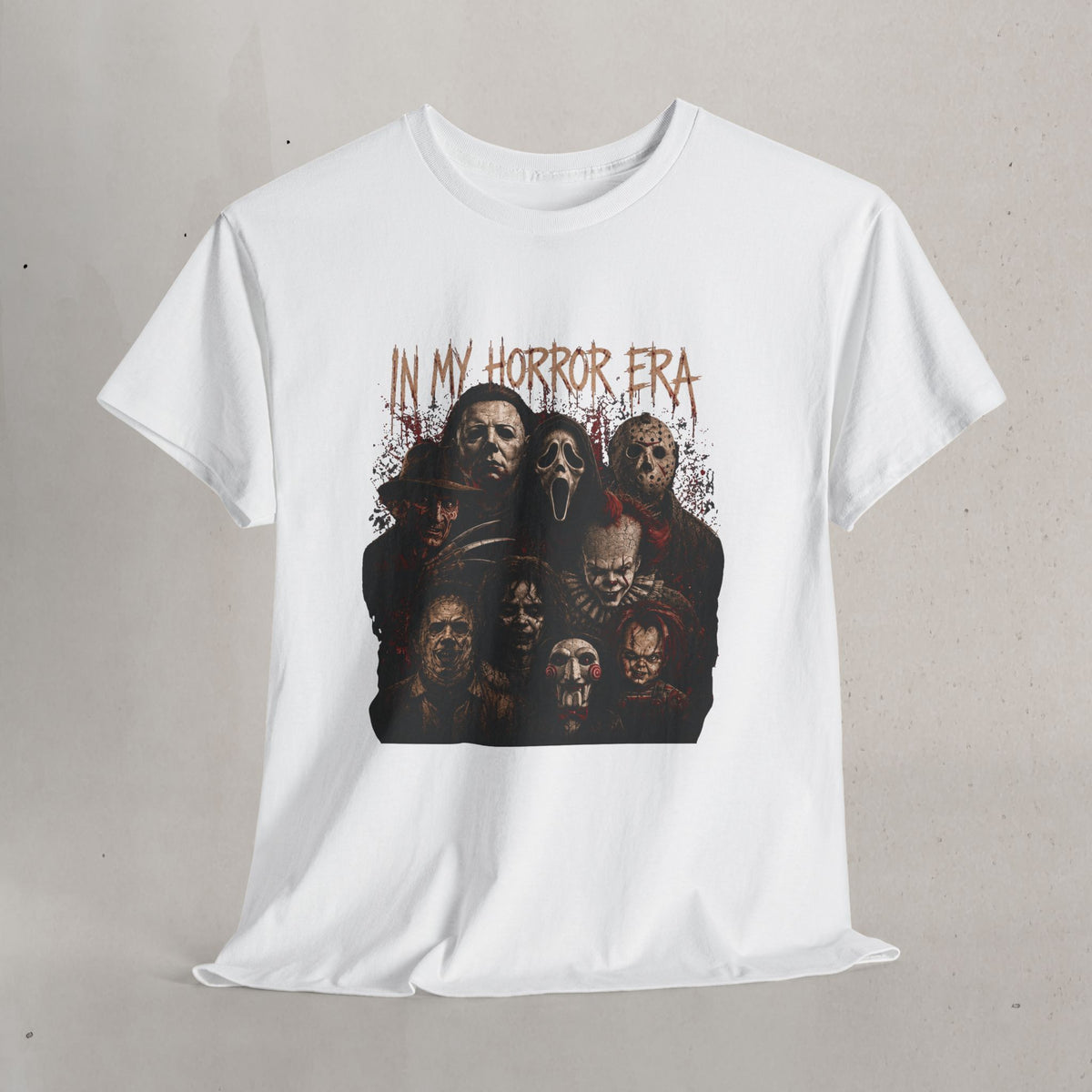 Horror Icons "In My Horror Era" Graphic Tee