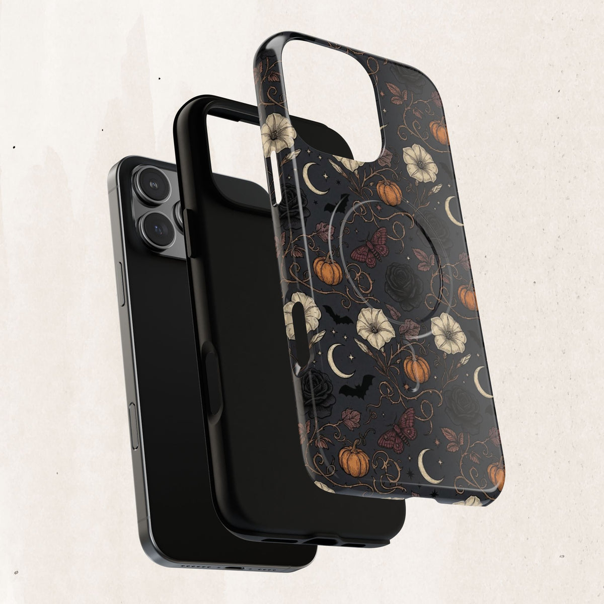 Halloween Floral Magnetic Phone Case