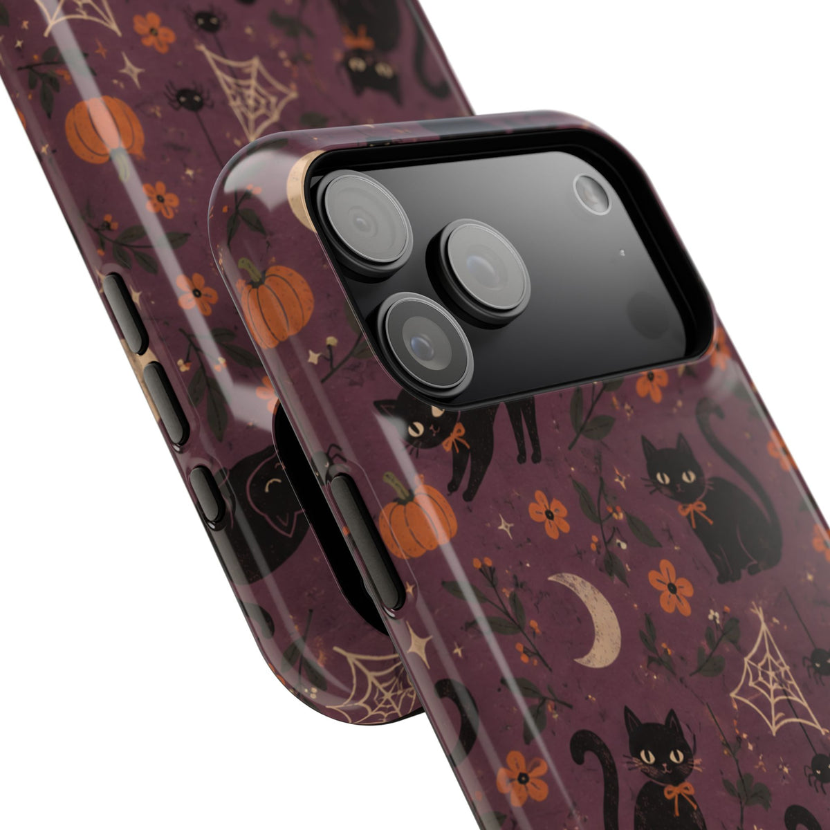 Halloween Black Cat MagSafe Phone Case, alternate view