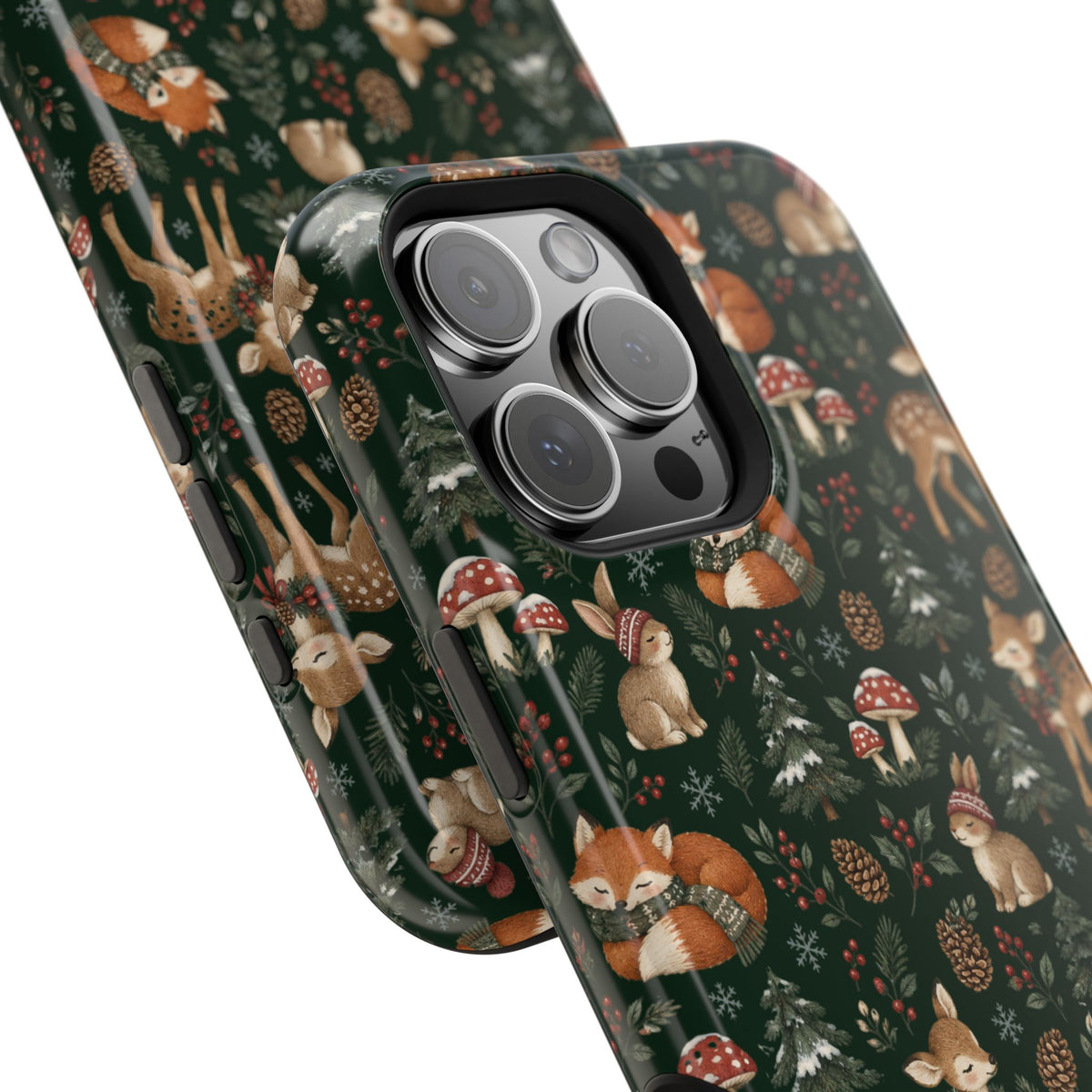 Woodland Fox & Deer MagSafe Phone Case, alternate view