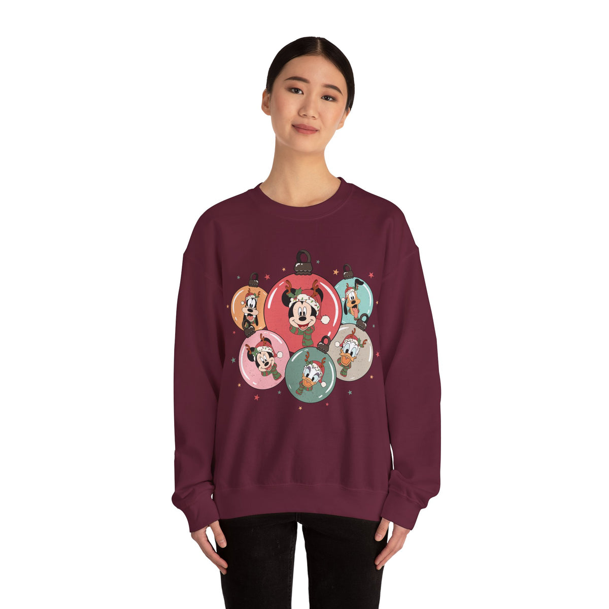 Mickey and Friends Holiday Ornament Sweatshirt – photo 5
