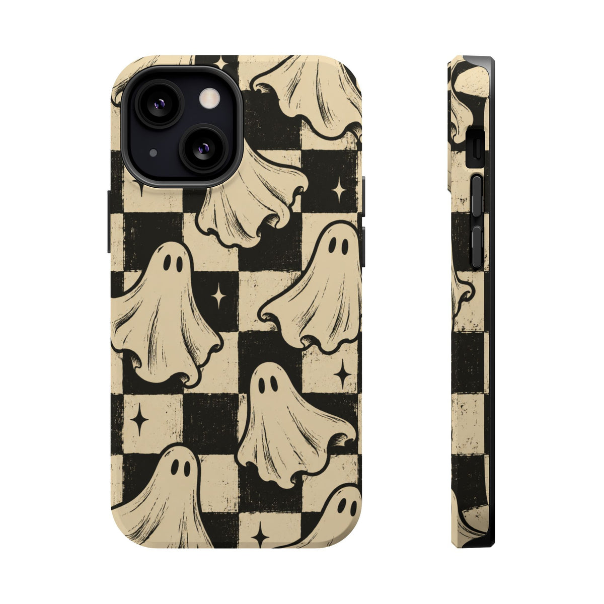 Ghost Checker Magnetic Phone Case, alternate view
