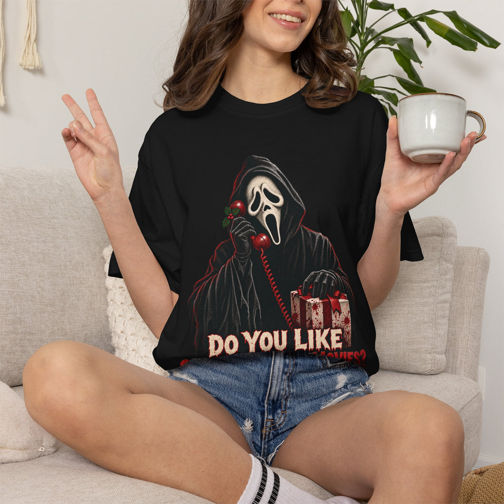 Ghostface "Do You Like Scary Christmas Movies?" Tee