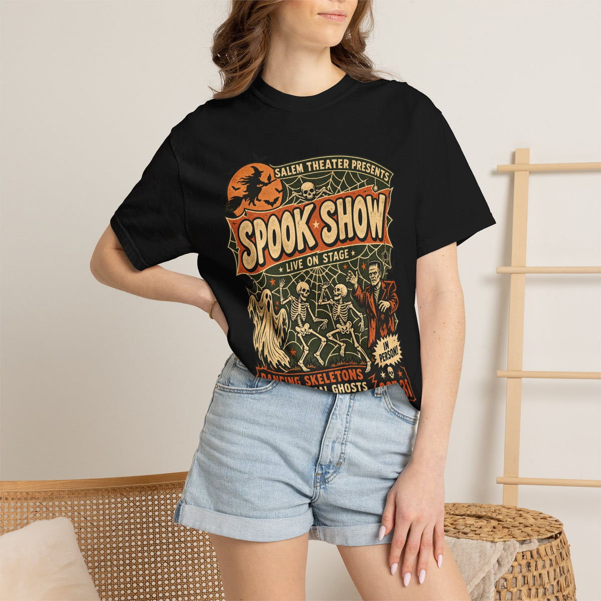 Vintage Spook Show Halloween Tee