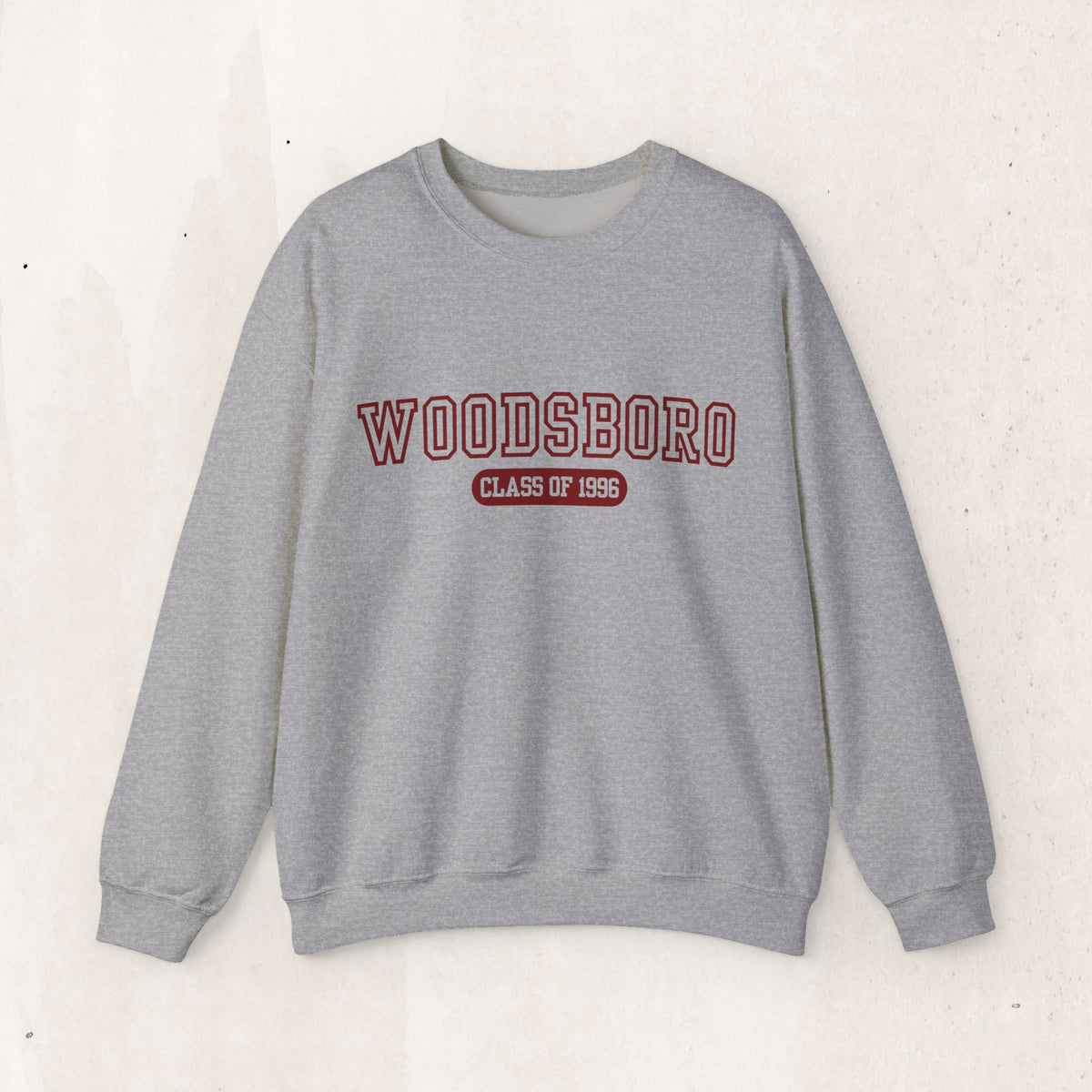 Woodsboro Class of 1996 Scream Crewneck Sweatshirt – Sport Grey