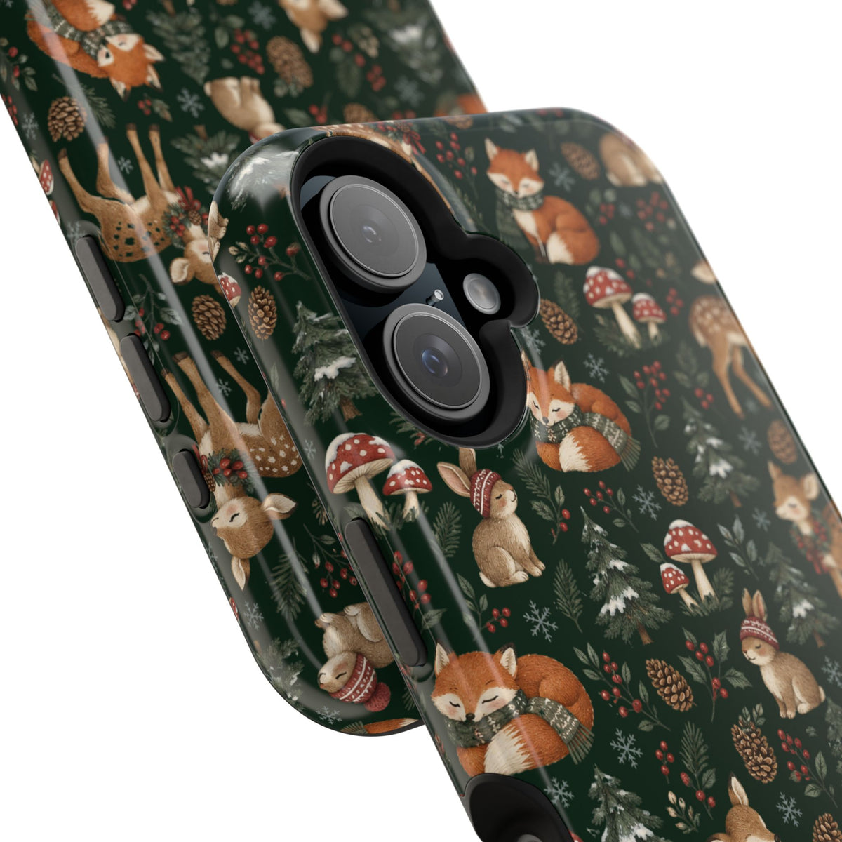Woodland Fox & Deer MagSafe Phone Case, alternate view