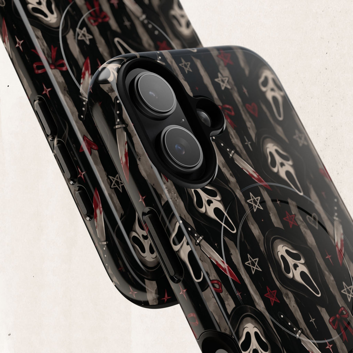 Ghostface Pattern iPhone Case