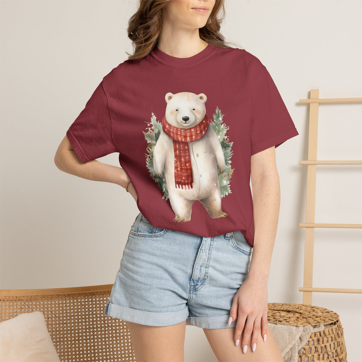 Polar Bear Christmas Tee