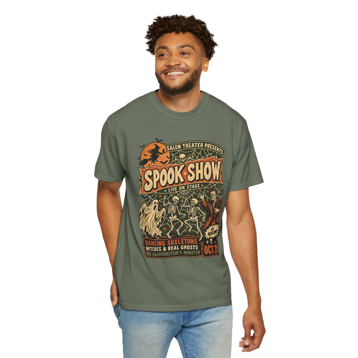 Vintage Spook Show Halloween Tee